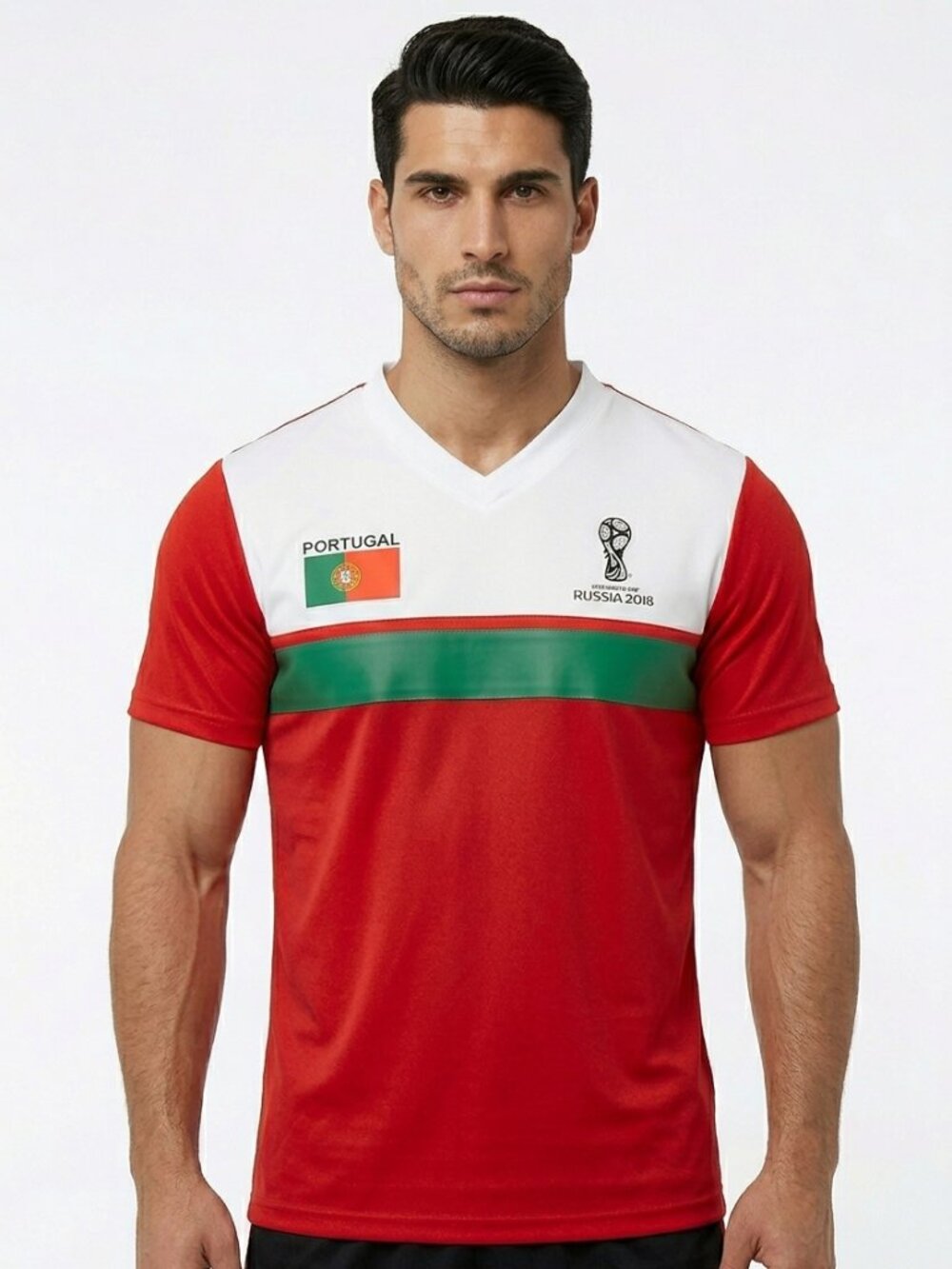 Portugal World Cup Fan Shirt | Russia 2018 | Men’s Jersey Large